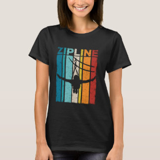 Zipline Enthusiast Ziplining T Shirt