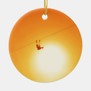 zipline julgransprydnad keramik