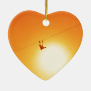 zipline julgransprydnad keramik