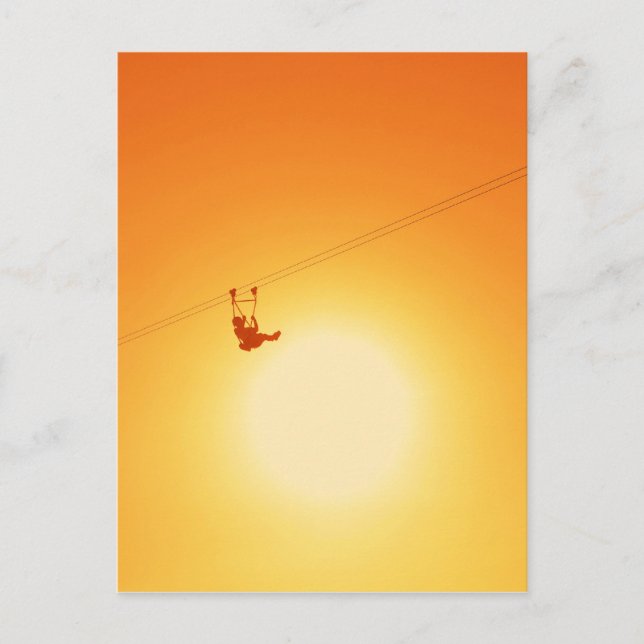 zipline vykort (Framsida)