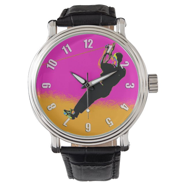 Zipliner! - Zipling Pro Armbandsur (Framsida)