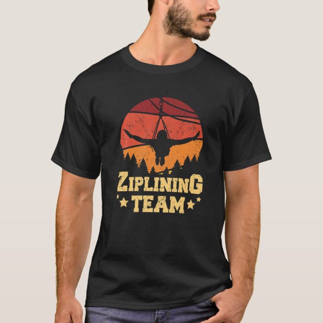 Ziplingsteam T Shirt (Framsida)