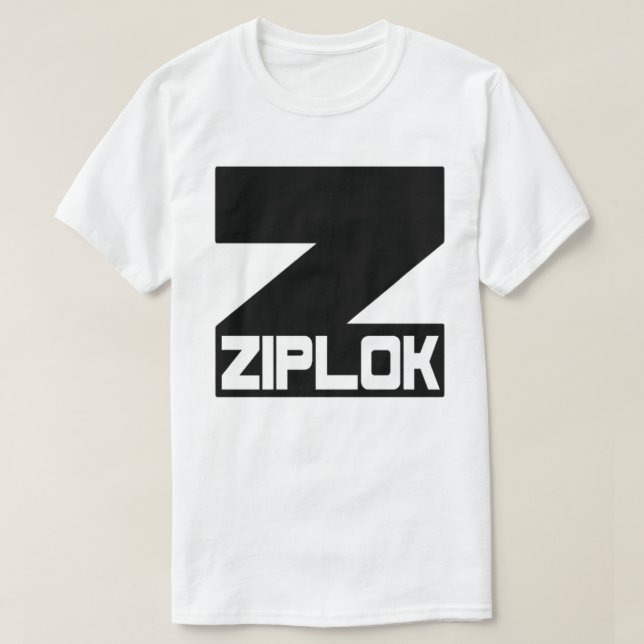 Ziplok - Black Logo T-Shirt (Design framsida)