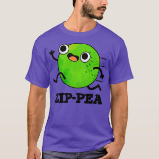 Zippea Cute Zippy Pea Pun T Shirt