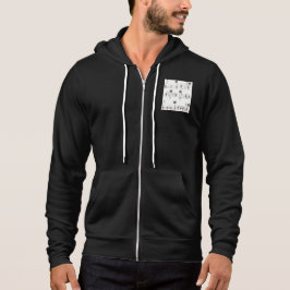 Zipped Hoodie med 3-vägs switchdiagram T Shirt