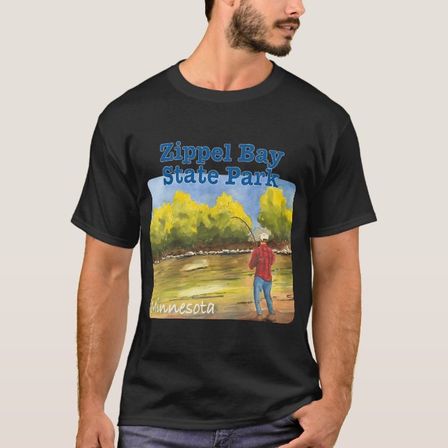 Zippel Bay State Park, Minnesota T Shirt (Framsida)