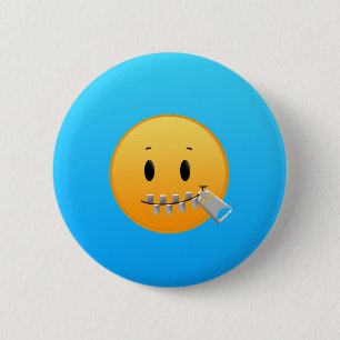 Zipper Emoji Knapp