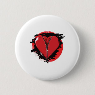Zipper Heart Knapp