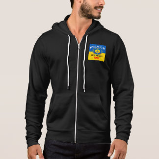 Zipper Hoodie by Bella+Canvas T Shirt