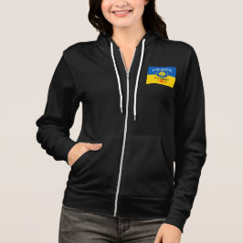 Zipper Hoodie by Bella+Canvas T Shirt