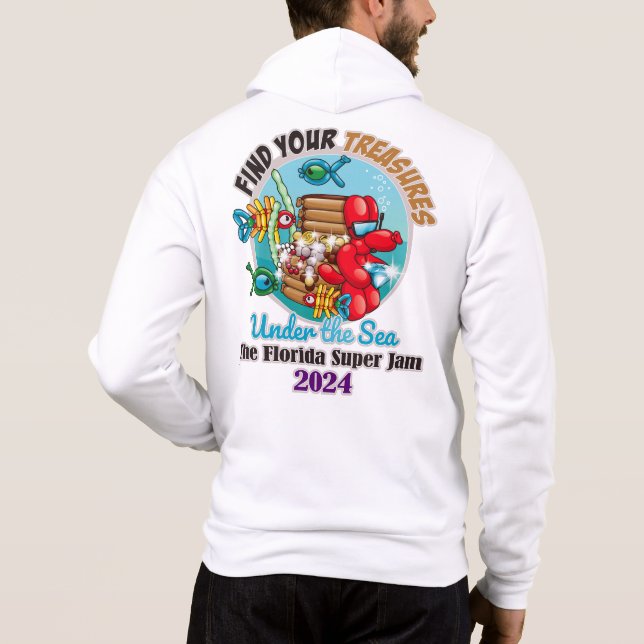 Zipper Hoodie FSJ2024 T Shirt (Baksida)