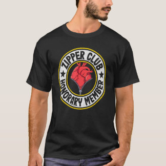 Zipper Klubb Honorary Member Bypass Open Heart Sur T Shirt