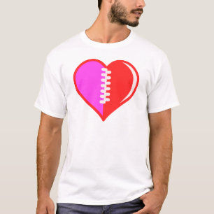 Zipper Klubb Open Heart Survivor Funny T Shirt