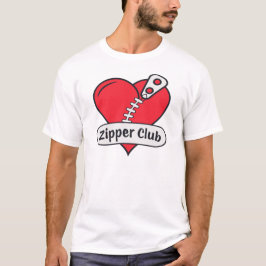 Zipper Klubb Open Heart Survivor Funny T Shirt