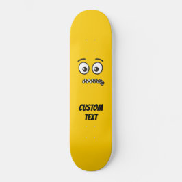 Zipper-Mun-Face Mini Skateboard Bräda 18,5 Cm