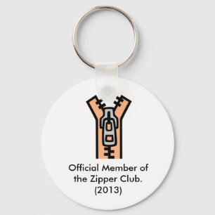 Zipper officiell medlem av Zipperklubben. (2010) Nyckelring