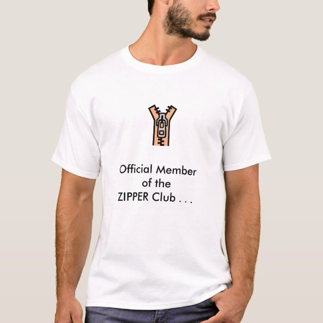 Zipper officiell Memberof theZIPPERklubb. Tröja (Framsida)
