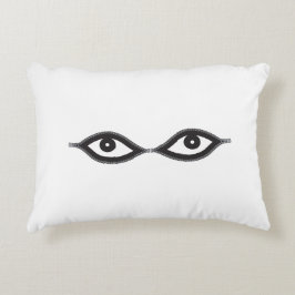 Zipper Öga Prydnadskudde