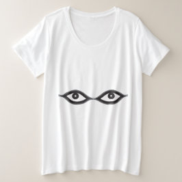 Zipper Öga T Shirt