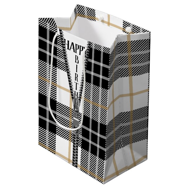 Zipper på Tartan Play (Framsidan Vinklad)