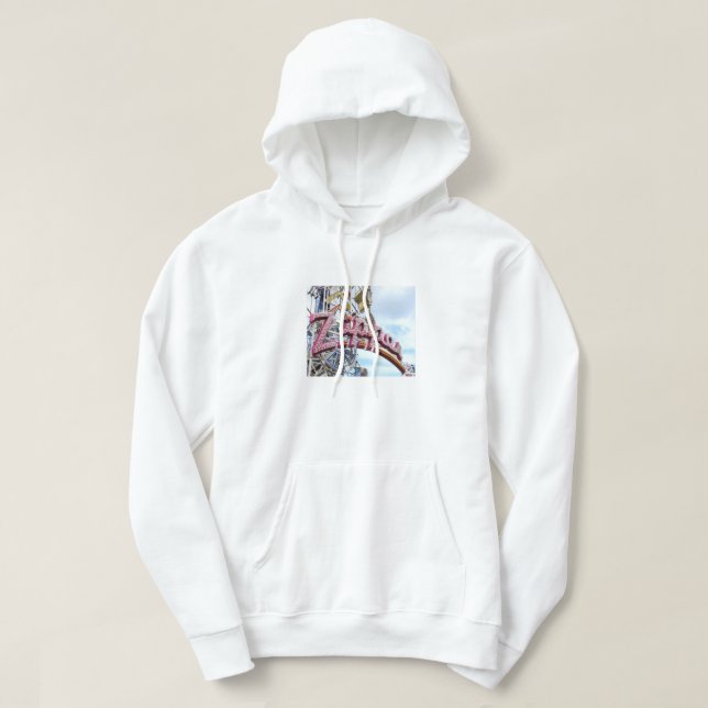 Zipper (Ride på mässan) Hoodie (Design framsida)