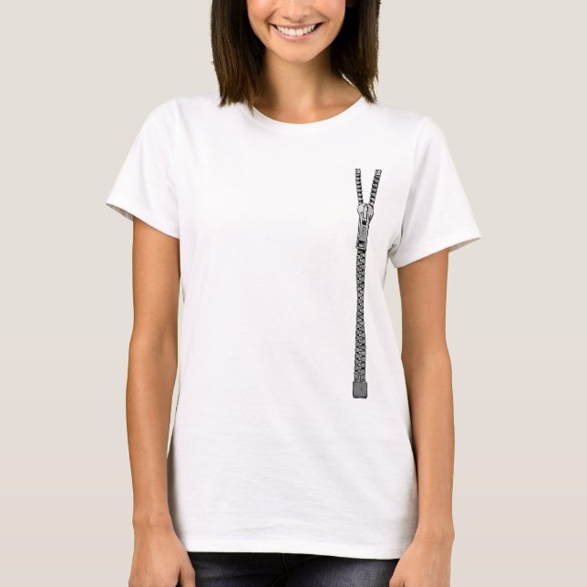 ZIPPER T SHIRT (Framsida)