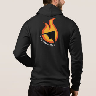 Zippered Hoodie (Kite Forge Logotyp) T Shirt