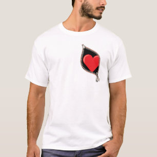 Zipperhjärta T-shirt