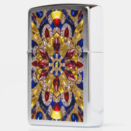 Zippoltändare med Colombias Färg Design