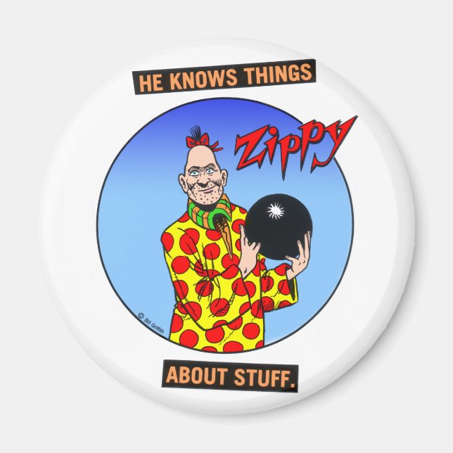 Zippy Bowling Magnet (Framsidan)