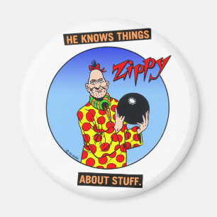 Zippy bowlingmagnet magnet