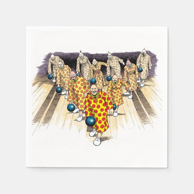 Zippy Cocktail Napkins Pappersservett (Framsidan)