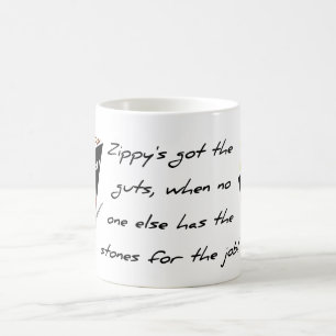 Zippy den Wonderbrick muggen Kaffemugg