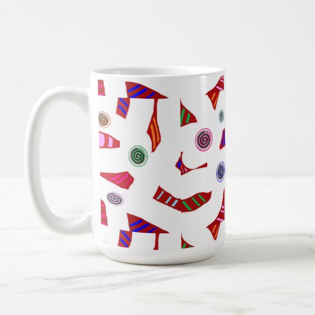 Zippy Doo Dah mönster har inte glömts bort! Kaffemugg (Vänster)