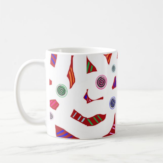 Zippy Doo Dah mönster har inte glömts bort! Kaffemugg (Vänster)