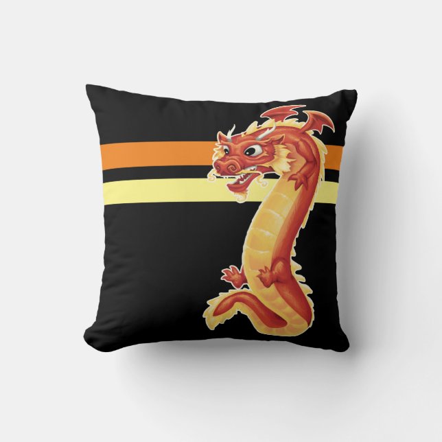 Zippy Dragon Kudde (Framsida)