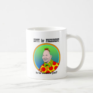 Zippy för president! kaffemugg