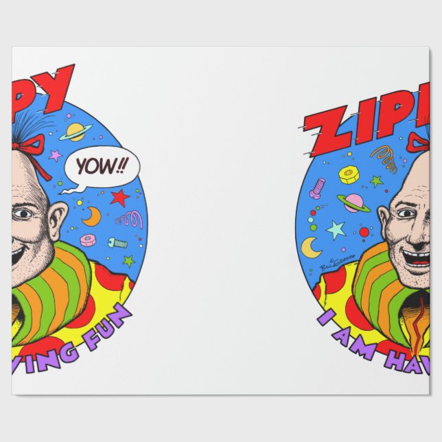 Zippy gåvasjal! presentpapper (Seam)