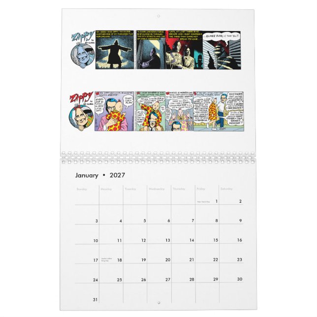 ZIPPY KALENDER 2012 (Jan 2027)