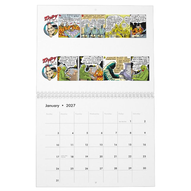 ZIPPY KALENDER 2013 (Jan 2027)