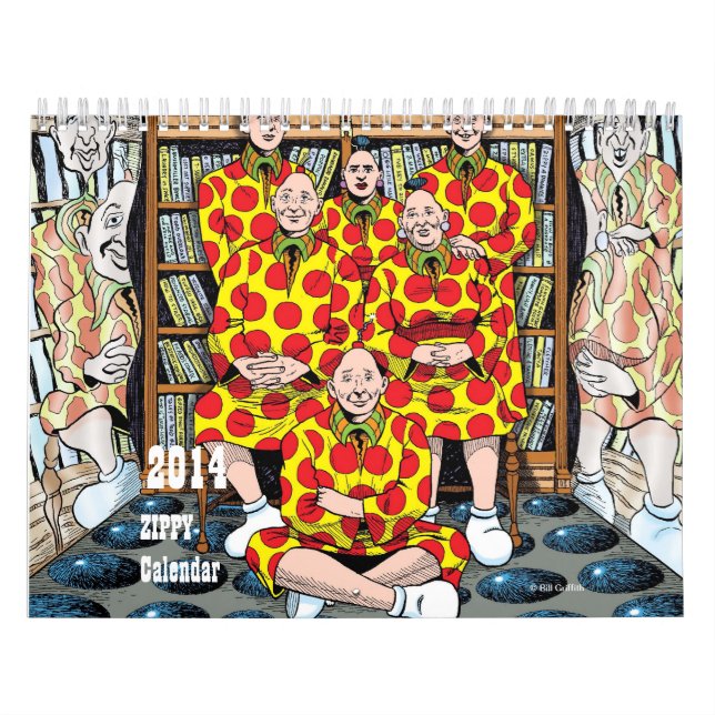 ZIPPY KALENDER 2014 (Omslag)