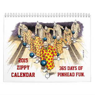 ZIPPY kalender 2015 vid räkningen Griffith