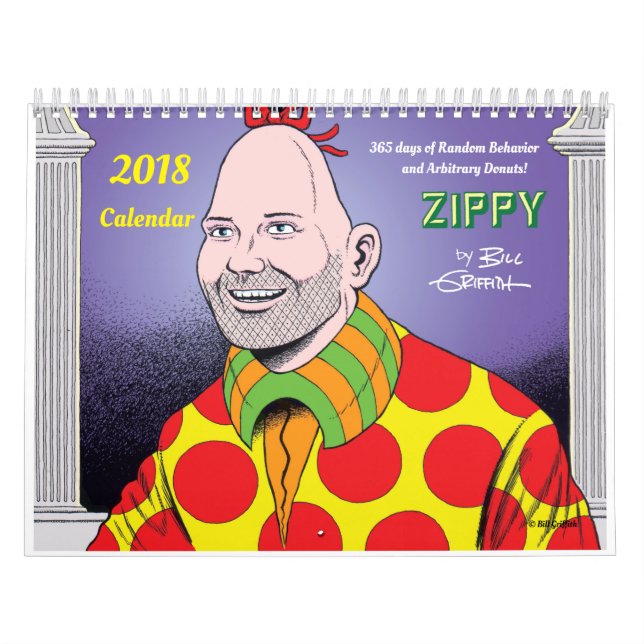 ZIPPY KALENDER 2018 (Omslag)