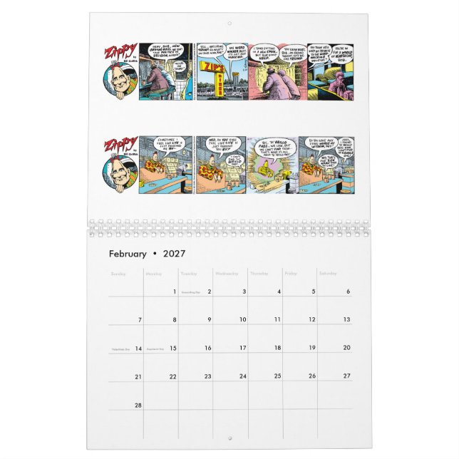 ZIPPY KALENDER 2019 (Feb 2027)
