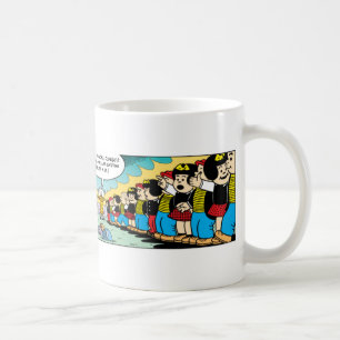 Zippy och Nancy för evigt! Kaffemugg