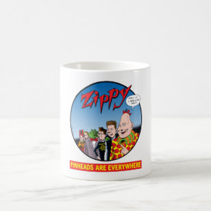 Zippy/Pinheads var överallt Kaffemugg