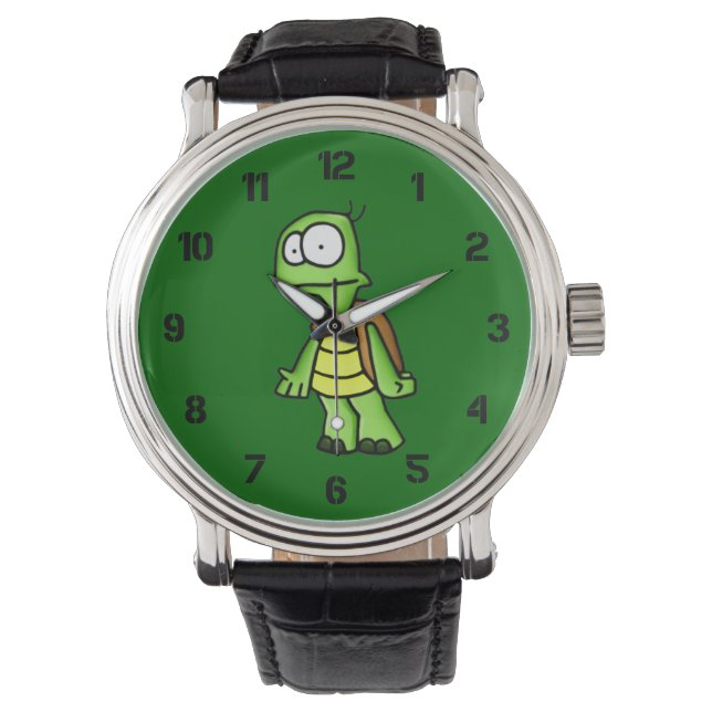 Zippy sköldpaddan armbandsur (Framsida)