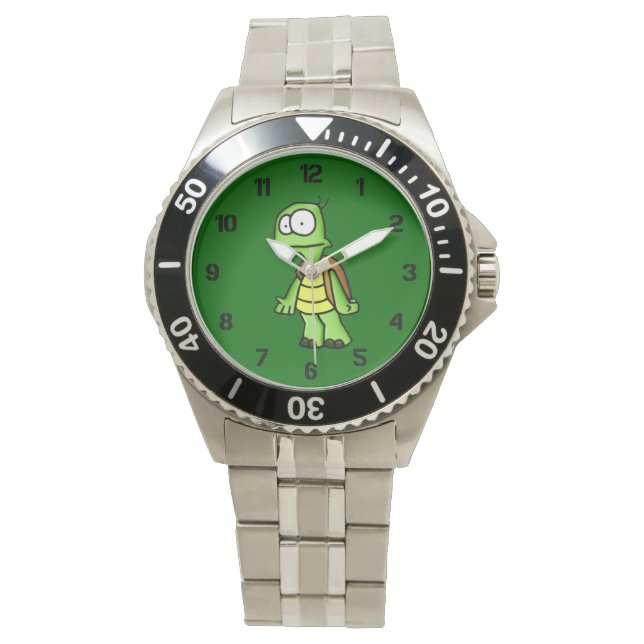 Zippy sköldpaddan armbandsur (Framsida)