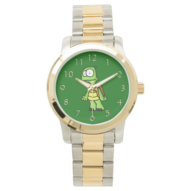 Zippy sköldpaddan armbandsur (Framsida)