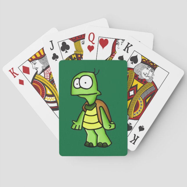 Zippy sköldpaddan casinokort (Baksidan)